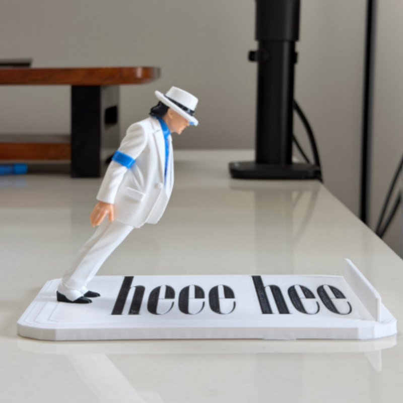 MJ Classic Dance Move Phone Stand