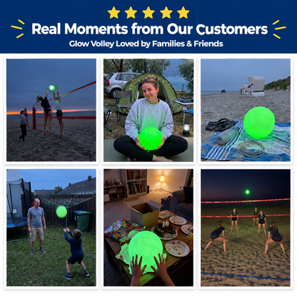 Glow-in-the-Dark Volleyball