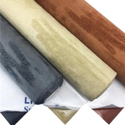 Microfiber Suede Fabric self Adhesive car Wrapping Film Imitation Leather