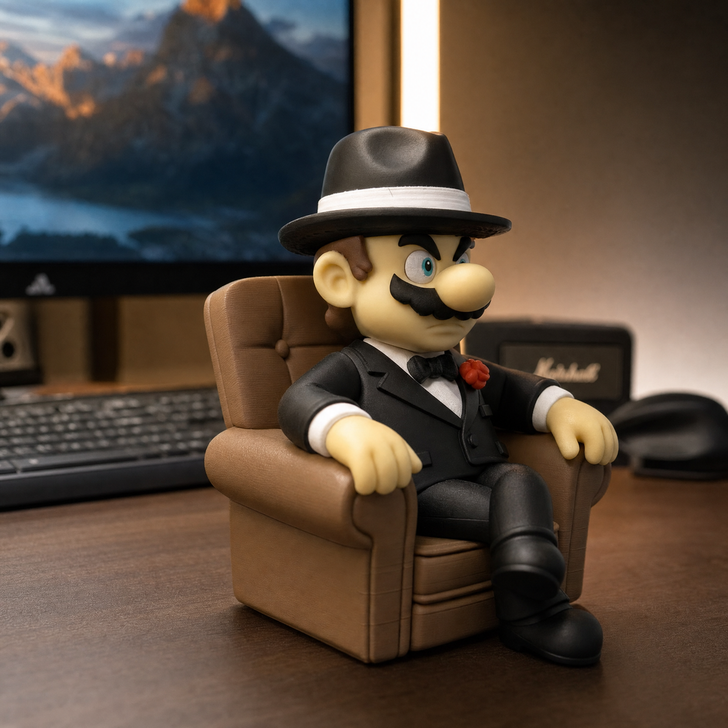 Plumber Godfather Decorative Figurine