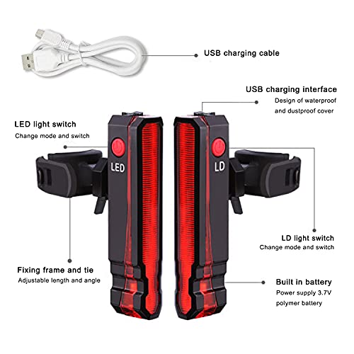 LED Laser Bicycle Taillight