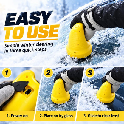 🔥 50% OFF TODAY — Cordless Electric Snow Scraper | Clear Frost & Ice in Seconds