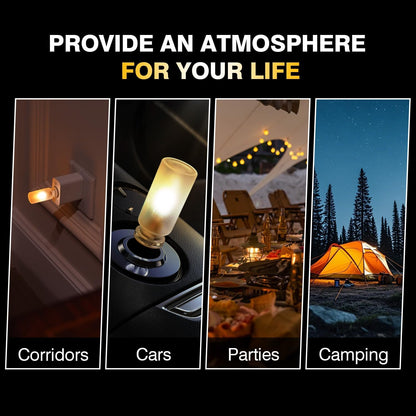🔥 Portable USB Dynamic Flame Ambient Light