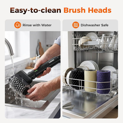 2026 Upgraded Electric Cordless Rotary BBQ Grill Cleaner