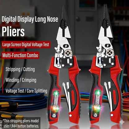 9-in-1 Multi-Functional Digital Electrician's Pliers