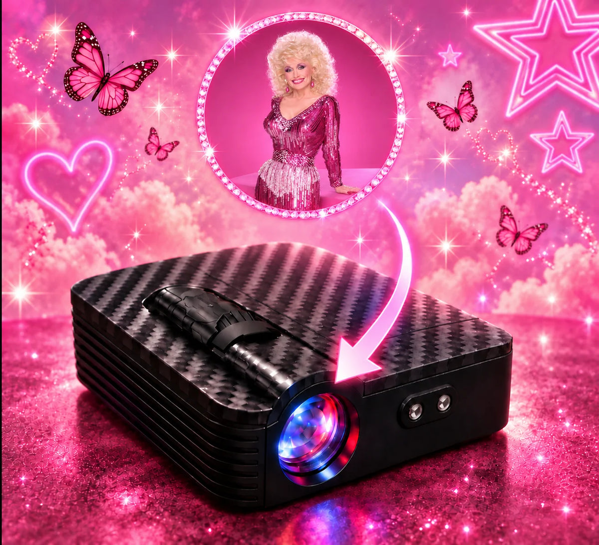 Dolly Car Door Welcome Projection Light