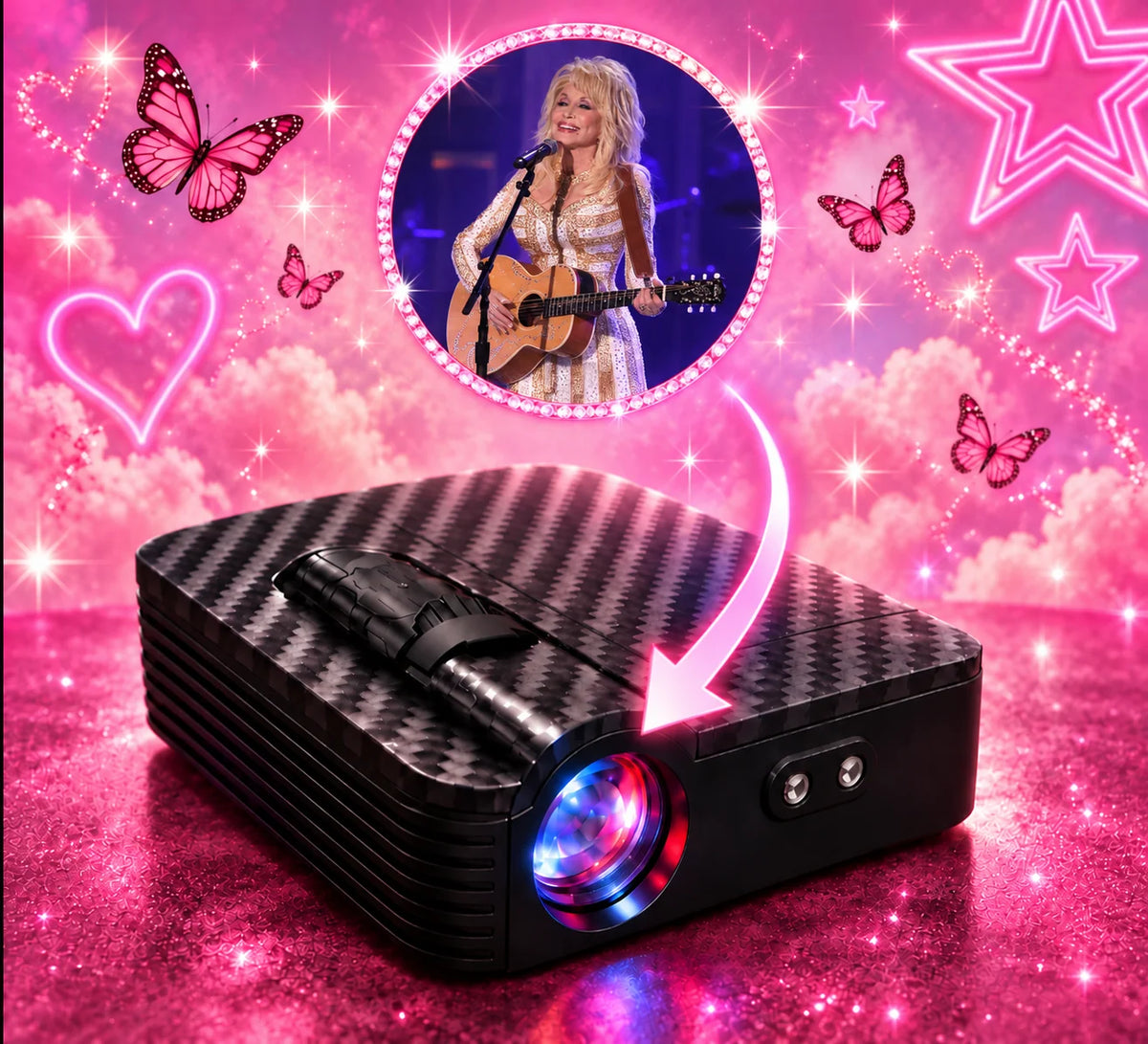Dolly Car Door Welcome Projection Light