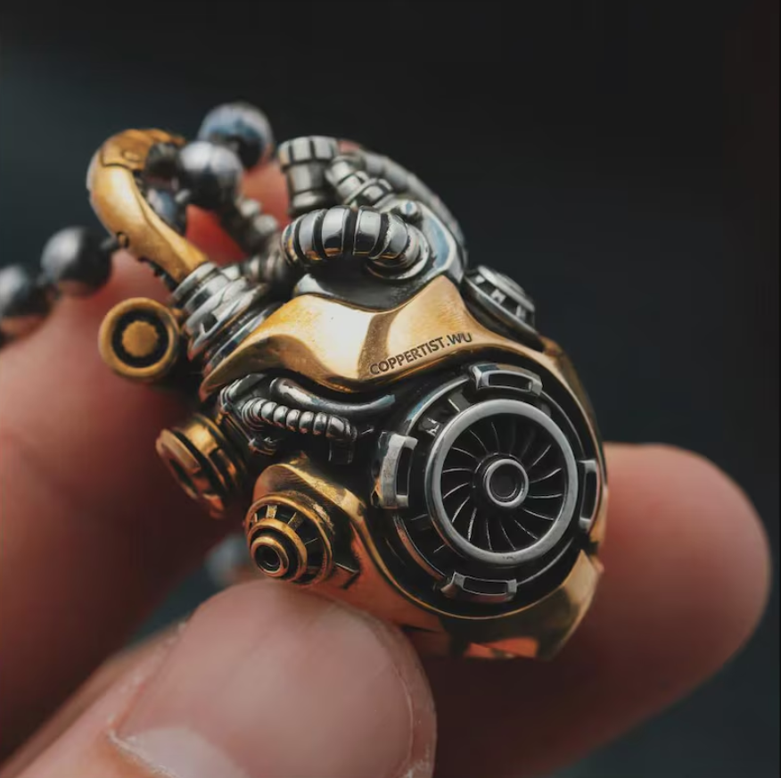 Mechanical Heart Pendant