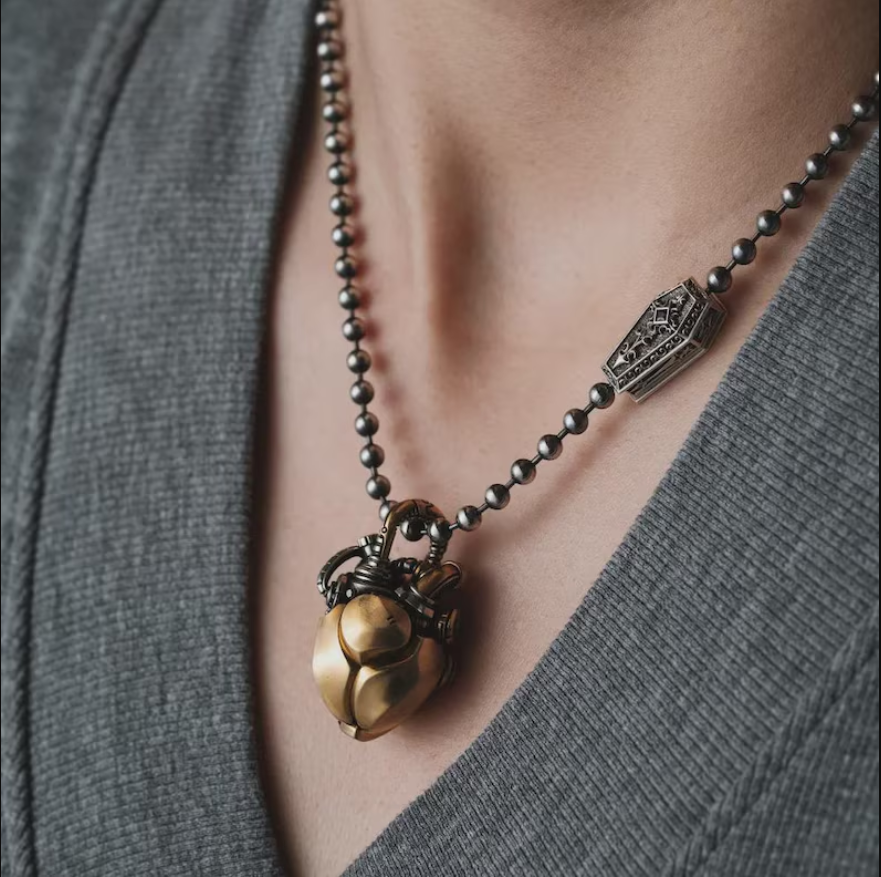 Mechanical Heart Pendant