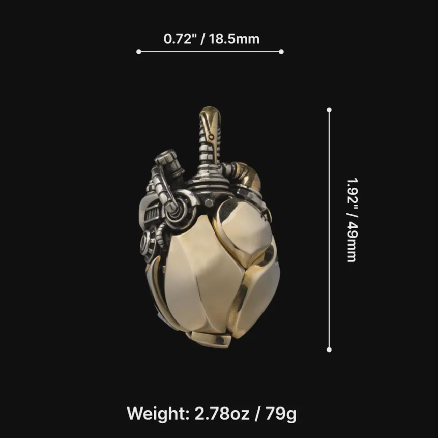 Mechanical Heart Pendant
