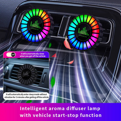 Car Sound Pickup Ambient Light Aroma Diffuser
