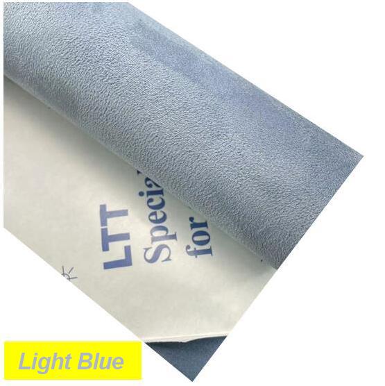 Microfiber Suede Fabric self Adhesive car Wrapping Film Imitation Leather