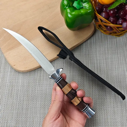 Handcrafted Professional Meat Cleaving & Boning Knife With Heavy-Duty Tactical Nylon Sheath