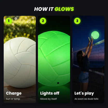 Glow-in-the-Dark Volleyball