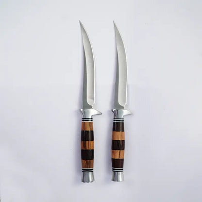 Handcrafted Professional Meat Cleaving & Boning Knife With Heavy-Duty Tactical Nylon Sheath
