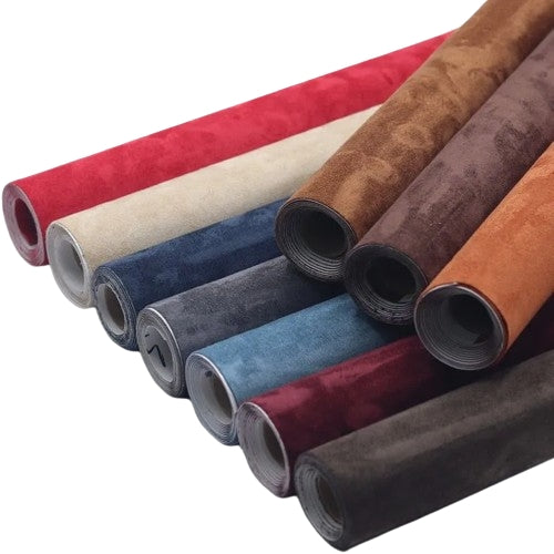 Microfiber Suede Fabric self Adhesive car Wrapping Film Imitation Leather