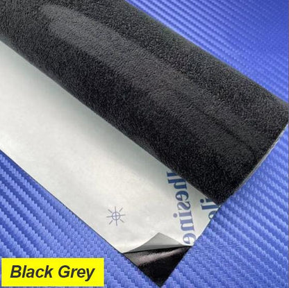 Microfiber Suede Fabric self Adhesive car Wrapping Film Imitation Leather
