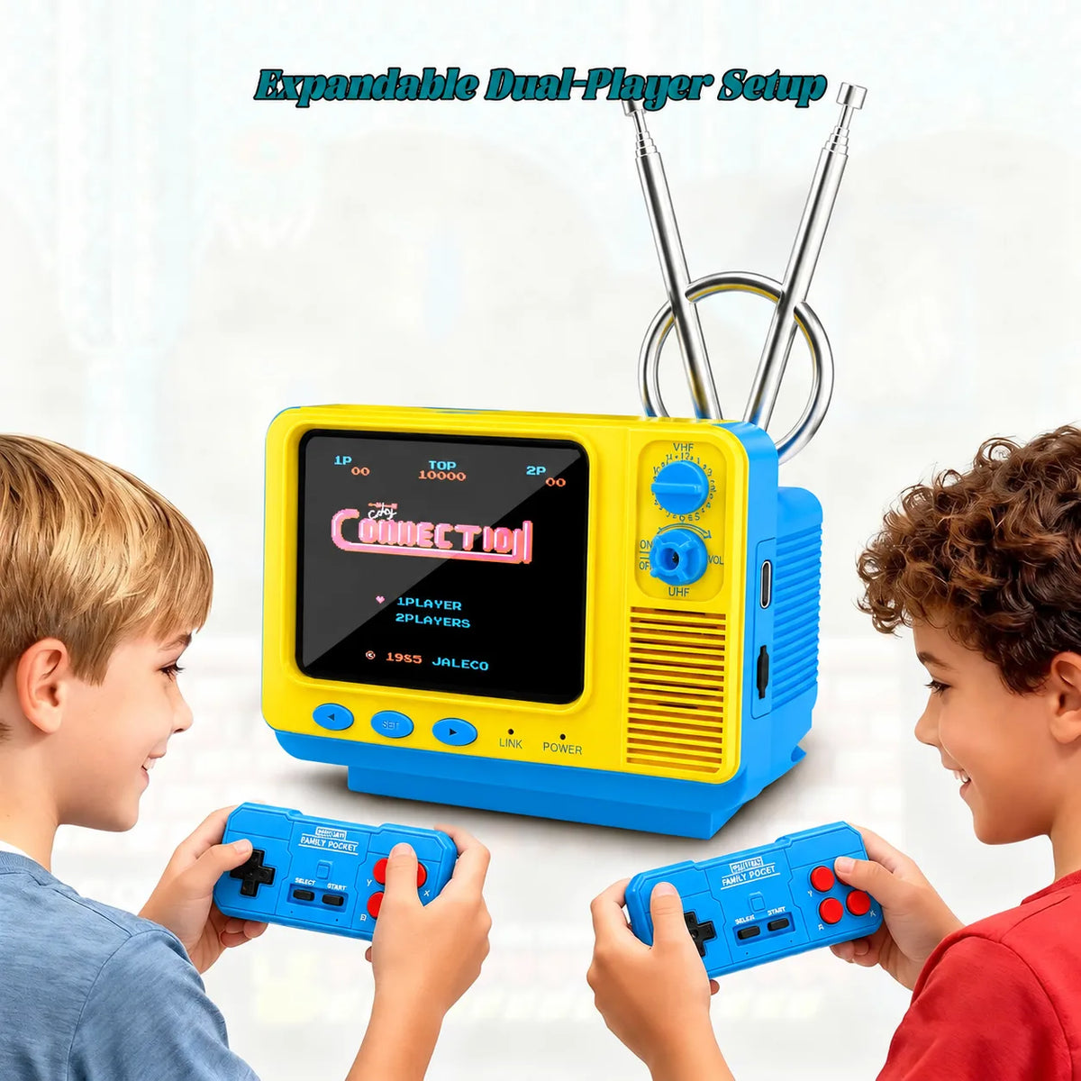 Portable Vintage Mini TV Retro Game Console with 3.0 IPS Screen