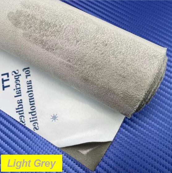 Microfiber Suede Fabric self Adhesive car Wrapping Film Imitation Leather