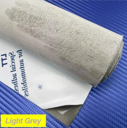 Microfiber Suede Fabric self Adhesive car Wrapping Film Imitation Leather