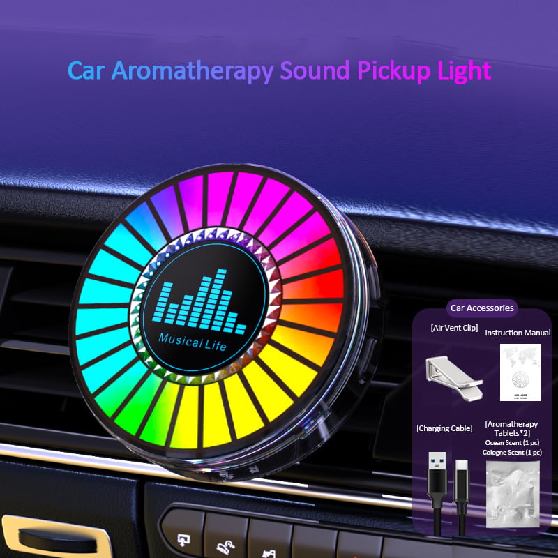 Car Sound Pickup Ambient Light Aroma Diffuser