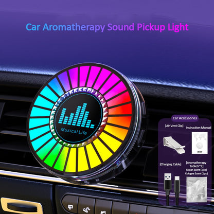 Car Sound Pickup Ambient Light Aroma Diffuser