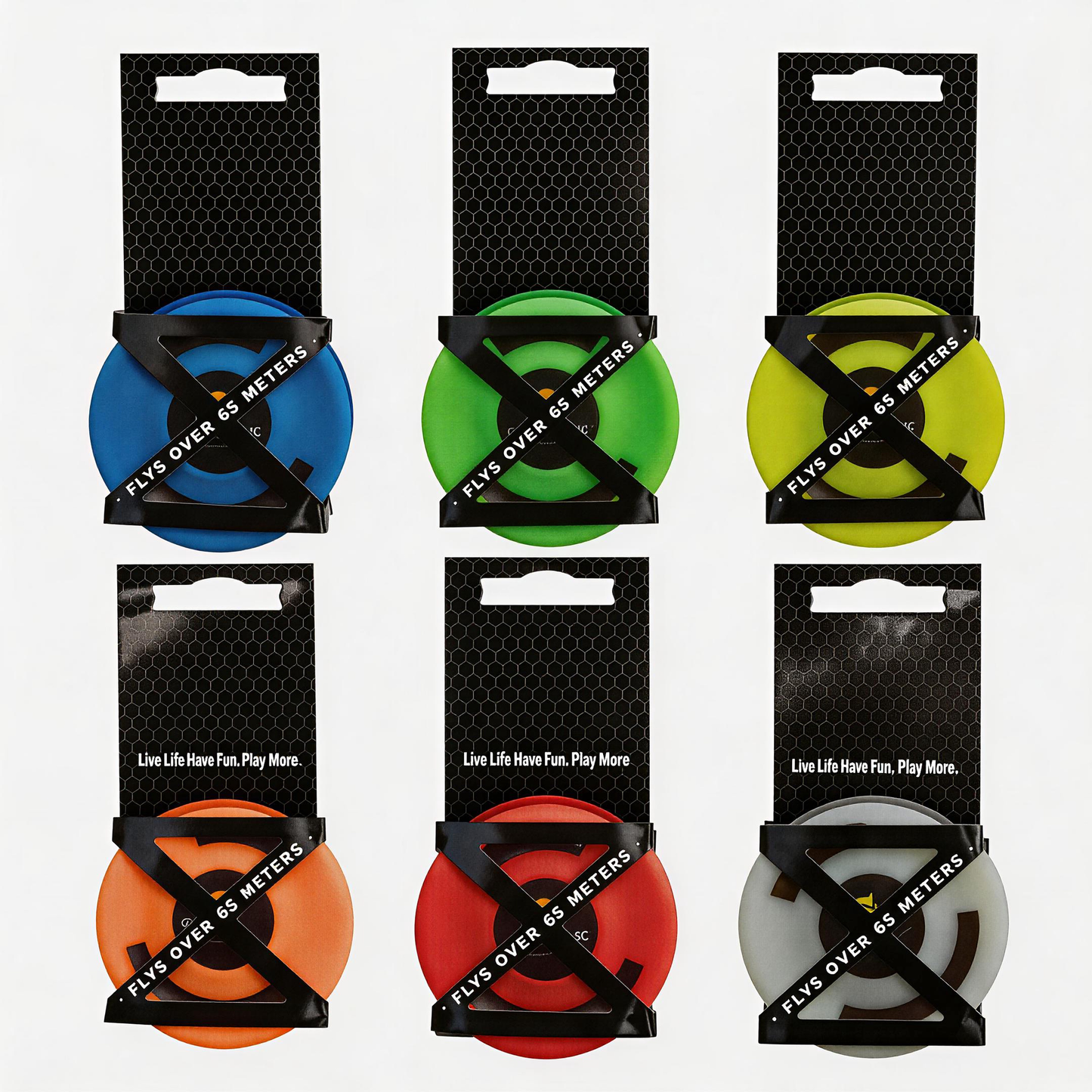Mini Pocket Frisbees 6-Piece Pack