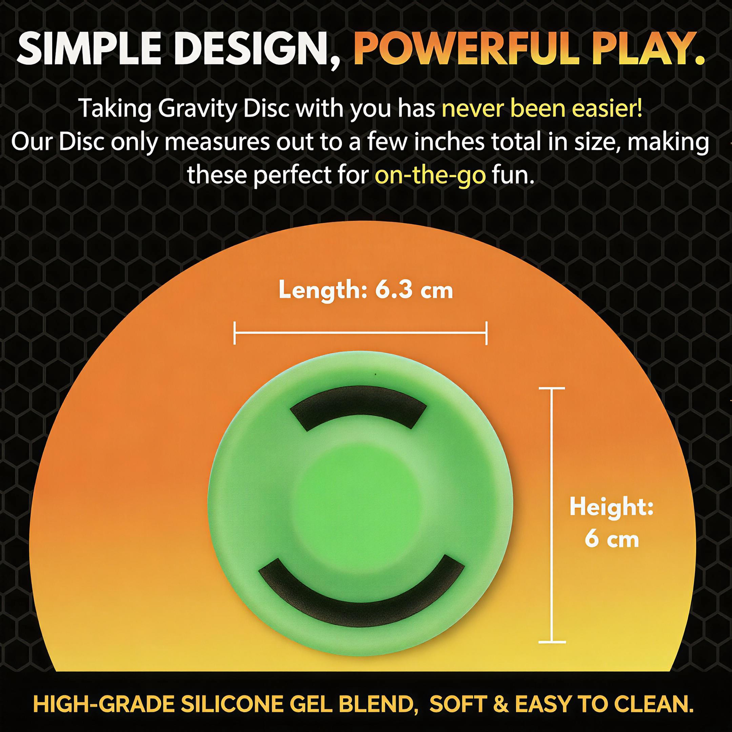 Mini Pocket Frisbees 6-Piece Pack