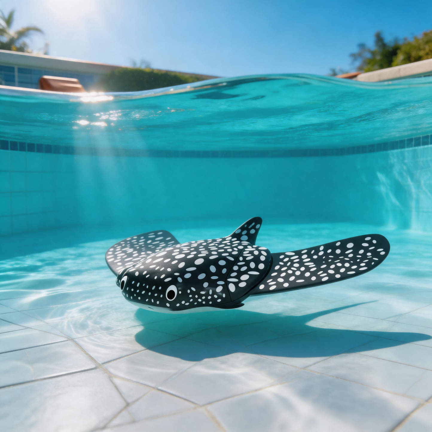 HydroGlide Manta Ray - The Ultimate Underwater Gliding Pool Toy for Kids & Adults | Self-Propelled Summer Pool Accessory