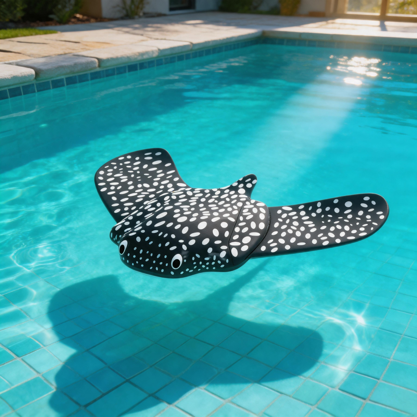 HydroGlide Manta Ray - The Ultimate Underwater Gliding Pool Toy for Kids & Adults | Self-Propelled Summer Pool Accessory