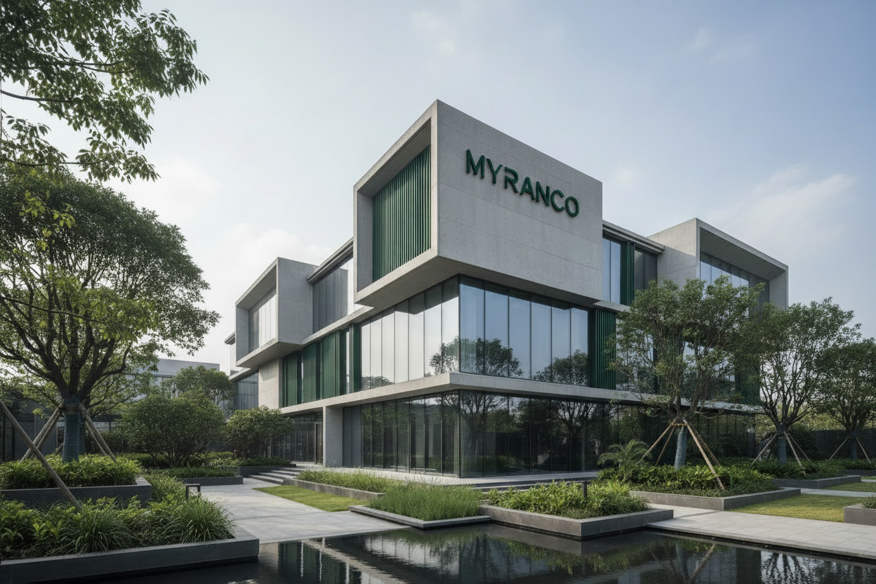 MYRANCO Headquarters Banner - Dark Green